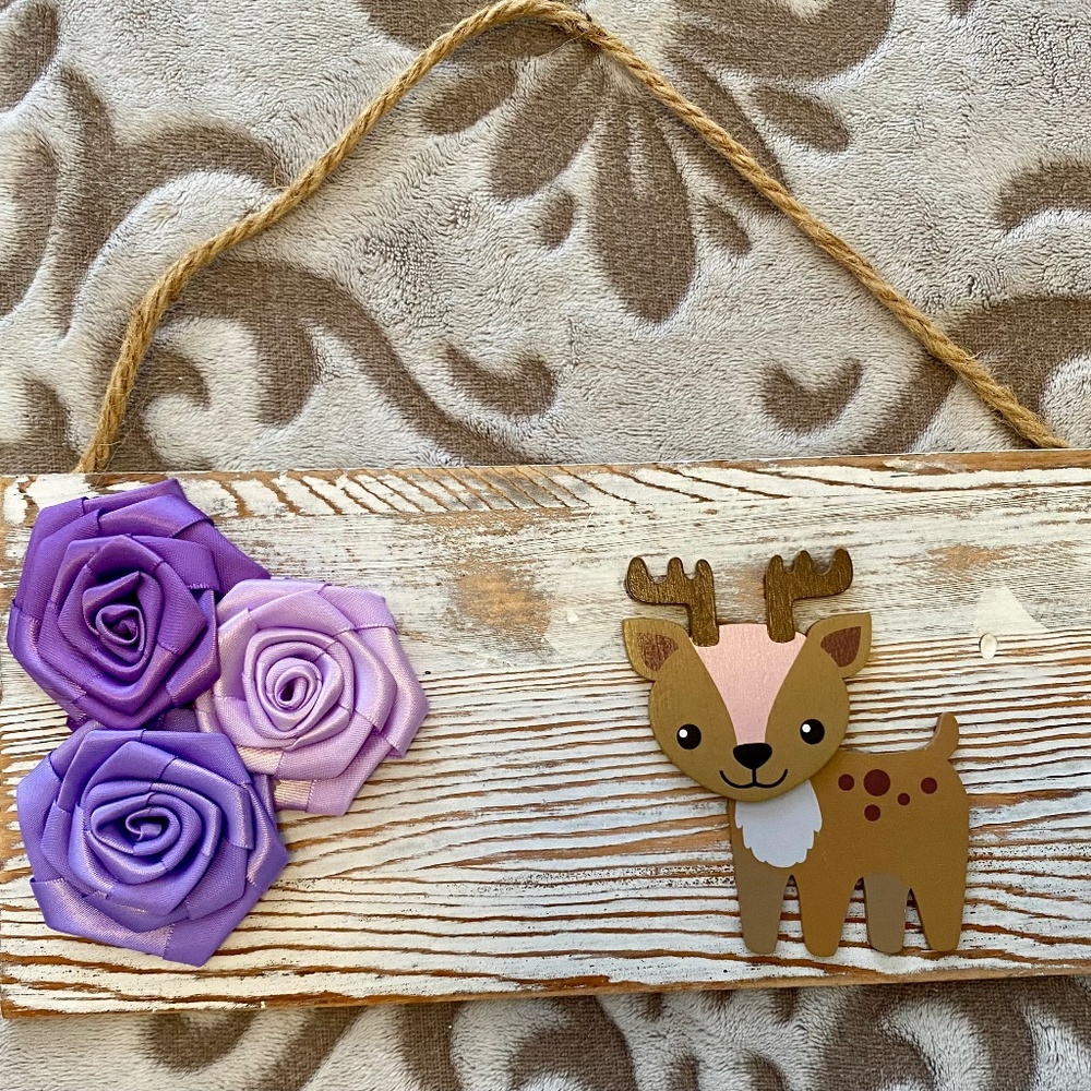 Handmade Wooden Sign